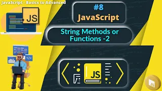 -8 In-Built String Functions Part 2 in JavaScript String Functions or Methods