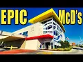 This is the LARGEST MCDONALD S IN THE WORLD
