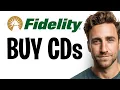 How to Buy CDs on Fidelity