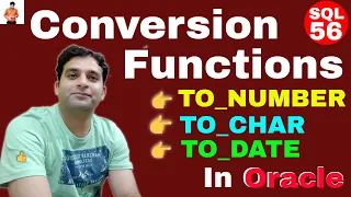 SQL Conversion Functions TO - CHAR TO
