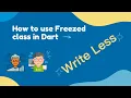Flutter Freezed Tutorial Get Productive Write Less Code