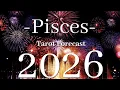Lagu ♓️Pisces | Blessings Coming In 3s | 2026 Tarot Forecast