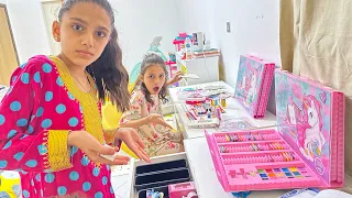 رتبنا مكتبة الدراسة قصص للاطفال 