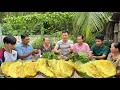 Download Lagu Cùng Mẹ Chồng Mợ Chồng Chiên Bánh Xèo Nhân Măng Thập Cẩm Ăn Cùng Rau Nhà Trồng