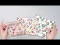[How to make a zipper pouch for beginners] The key is finishing the edges 💖 Flexible size ♪ Easy ...