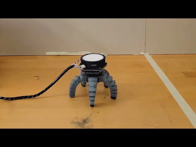 Fungus-controlled biohybrid robots