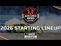 2026 Jack Link s 500 at TALLADEGA STARTING LINEUP