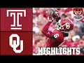 Temple Owls vs Oklahoma Sooners Full Game Highlights ESPN College Football