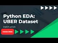 UBER Dataset Python EDA Project