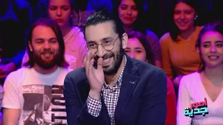 Omour Jedia S03 Ep30 كريم تصور علاء و عبد الرزاق يلعبوا تنس 