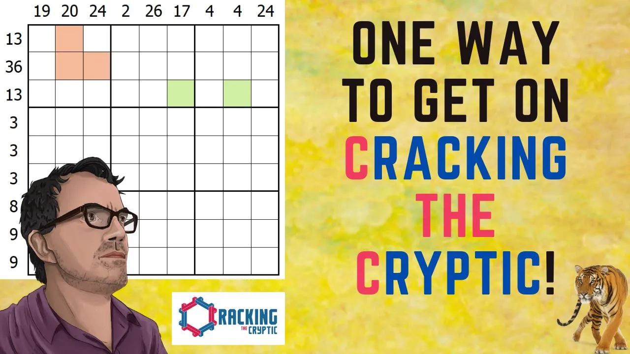 One Way To Get On Cracking The Cryptic!