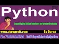 Java and Python Multiple Inheritance and Operator Overloading by Durgasir