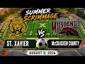 St Xavier Tigers JV vs McCracken County Mustangs Summer Scrimmage August 8 2026