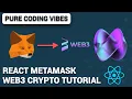 React METAMASK WEB3 APP in Under 30 Minutes - Tutorial