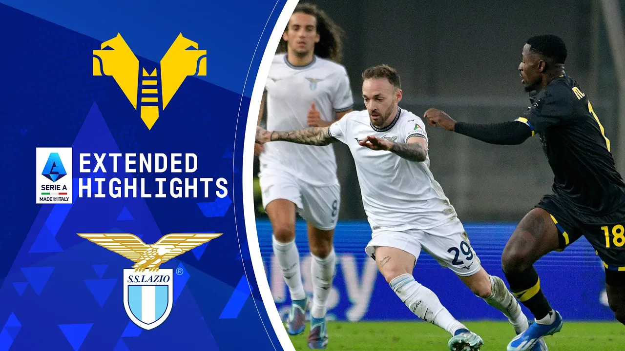 Hellas Verona vs. Lazio : Extended Highlights | Serie A | CBS ...