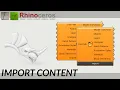 Import Content - Grasshopper 1