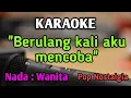 Download Lagu HATI YANG LUKA - KARAOKE || NADA WANITA CEWEK || Pop Nostalgia || Betharia Sonata || Live Keyboard