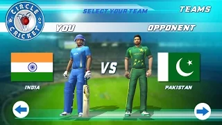 Circle Of Cricket - India Vs Pakistan Match Batting Android Gameplay