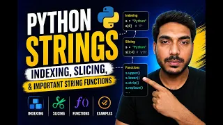Python Strings Explained Indexing Slicing Built-in Functions Python for Beginners