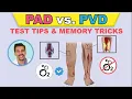 PAD vs PVD Simplified Symptoms Treatments NCLEX Tips