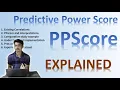 PPScore Predictive Power Score Python library for correlation numerical categorical ordinal