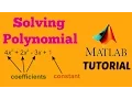 How to solve Polynomials on MATLAB