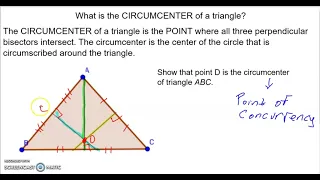 Circumcenter of a Triangle