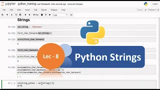 Python Tutorial - 8 Python String How to use Strings in Python