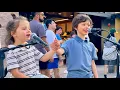 Download Lagu 4 \u0026 7-Year-Old Brothers Sing What a Wonderful World – Crowd Was Amazed!