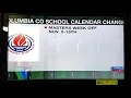 Columbia County School Calendar and Graduation Dates