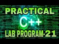 Practical C Lab Program-21 C Arrays Passing Multidimensional Array to a Function