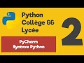 Python pour college lycee - partie 2 facile debutant