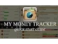 MyMoneyTracker Quick Start Guide