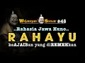 Download Lagu RAHASIA - R A H A Y U - Mantra  SAKTI Leluhur yang di-REMEH-kan ‼️ #wejangan  #semarjawa #fypyoutube