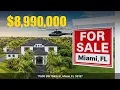 Inside 8 990 000 Miami Florida Mansion Zillow s Private Aviation Estate Tour