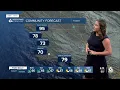 Dense fog returns to coast while interior heat persists through the week