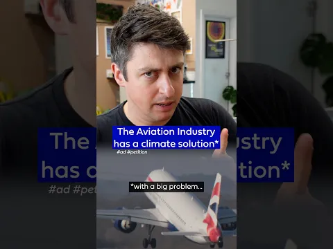 The aviation industry has another climate solution* #ad