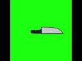 gacha knife green screen