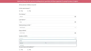 Mandated Reporter Portal Training