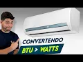 Como Converter BTU para WATTS Calculo Super Facil