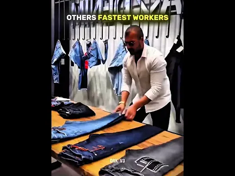 Others fastest workers Vs This Guy 🧽🥶