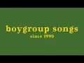 Download Lagu top 50 boygroup songs since 1990