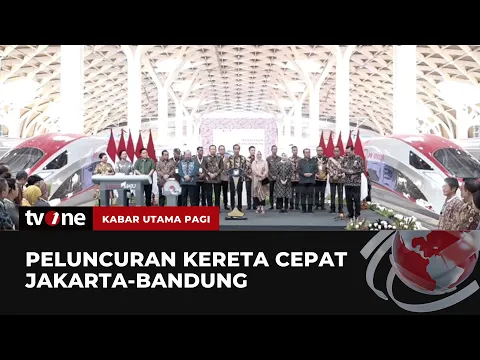 Presiden Jokowi Resmikan Kereta Cepat Whoosh Hari Ini