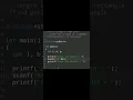 Programming Tutorial C Language Coding Exercise43