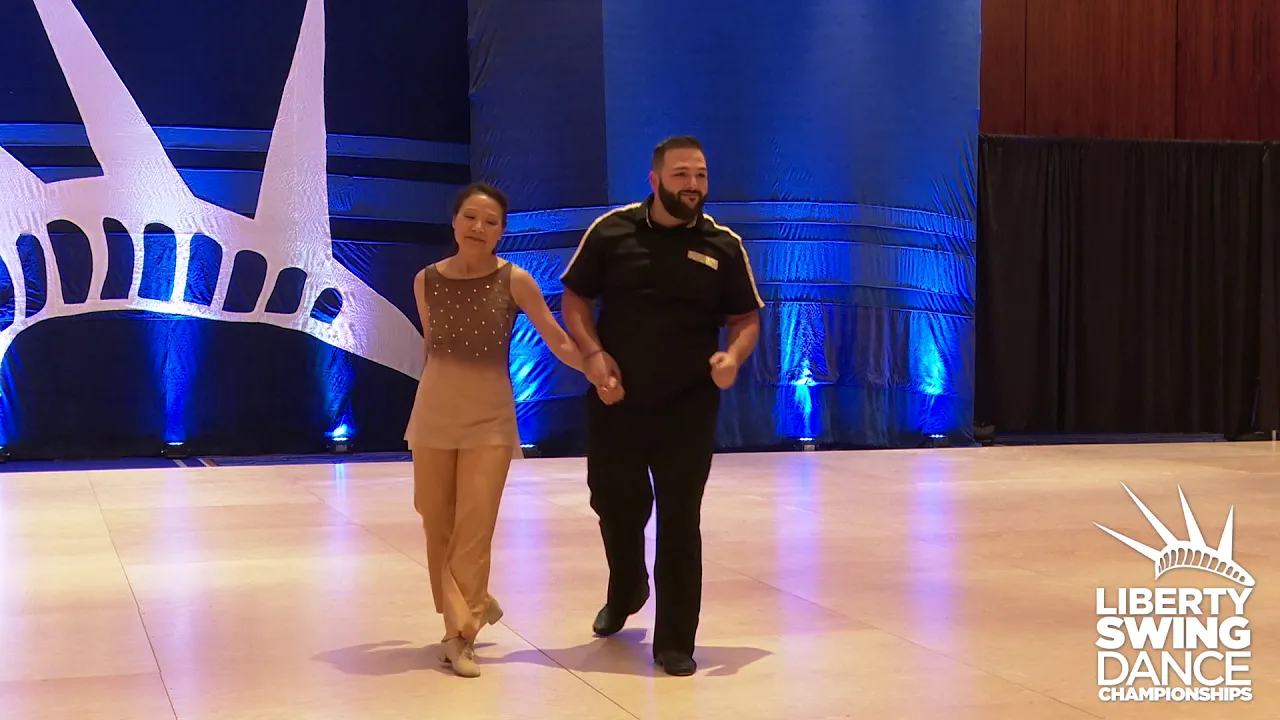 Liberty Swing 2019 Pro Am Routine Follower Mythien Dunlap with Frank Blakemore