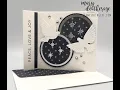 Lagu Stampin Up//Peace On Earth//Seasonal Tags//Peaceful Garden DSP//Book Fold Card//Christmas//Fun Fold