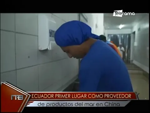 Ecuador primer lugar como proveedor de productos del mar en China