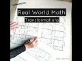 How geometric transformations are used in the real world by architects and designers