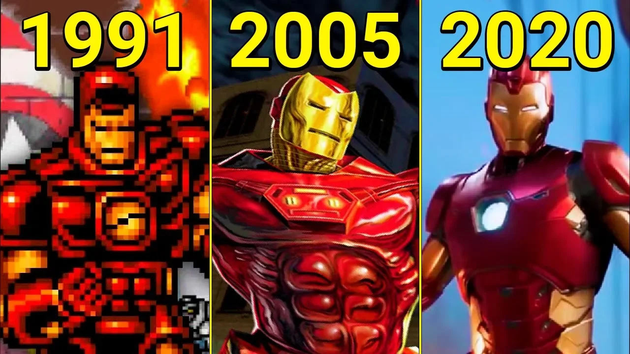 Every LEGO Iron Man suit vs Movie, Marvel Comics, LEGO Games 2020. 