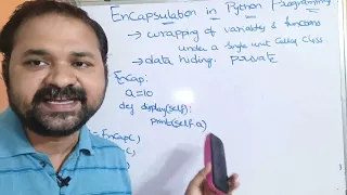 Encapsulation in Python Programming How to Access Private Variables using Getter and Setter Methods